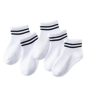 5 Pairs of Cotton Socks – For Boys & Girls (1–12 Years) by Habicare