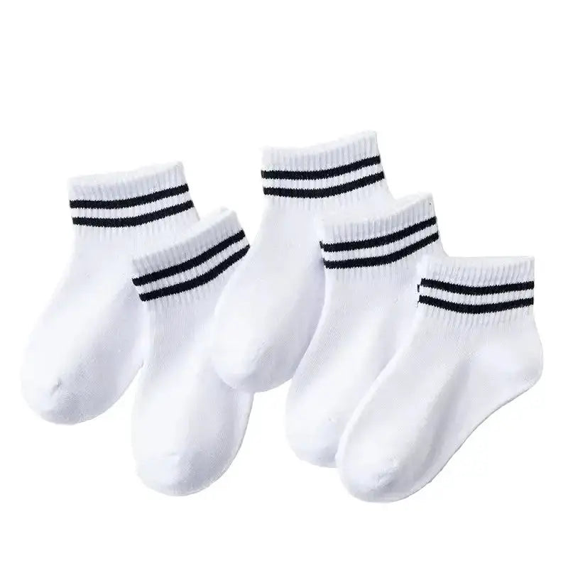 5 Pairs of Cotton Socks – For Boys & Girls (1–12 Years) by Habicare