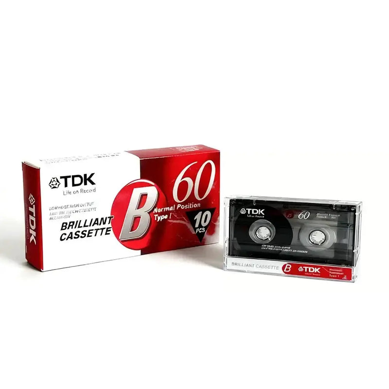 Habicare 60 Minute Blank Cassette Tapes for Audio Recording (5PCS) 60 Minute Blank Cassette Tapes for Audio Recording (5PCS)