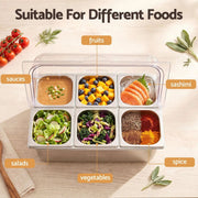 SportZone.co.nz Home & Garden > Kitchenware > Food Storage 5-Star Chef 6 Pan Food Serving Display Stainless Steel Cooler Platter with Clear Roll Top Cover 5-Star Chef 6 Pan Food Serving Display Stainless Steel Cooler Platter with Clear Roll Top Cover