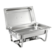 SportZone.co.nz Appliances > Kitchen Appliances > Food Warmers & Chafing Dishes 5-Star Chef Chafing Dish 9L 1-Pan Buffet Warmer Food Warmer Catering Server 5-Star Chef Chafing Dish 9L 1-Pan Buffet Warmer Food Warmer Catering Server