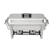 SportZone.co.nz Appliances > Kitchen Appliances > Food Warmers & Chafing Dishes 5-Star Chef Chafing Dish 9L 1-Pan Buffet Warmer Food Warmer Catering Server 5-Star Chef Chafing Dish 9L 1-Pan Buffet Warmer Food Warmer Catering Server