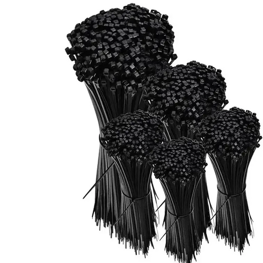 Habicare 500/1000PCS Self-Locking Black Nylon Cable Ties 500/1000PCS Self-Locking Black Nylon Cable Ties