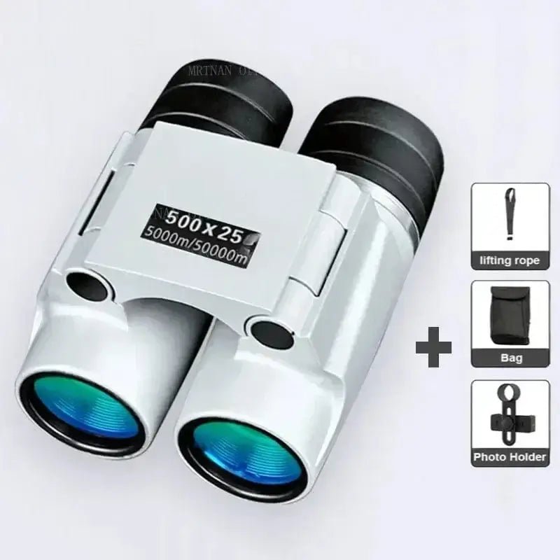 China China 500x25-Set 50000m Professional Powerful Binoculars Automatic Focusing Telescope HD High-magnification Low-light Portable Outdoor Binoculars