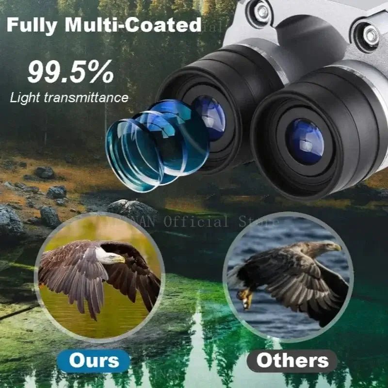 China China 50000m Professional Powerful Binoculars Automatic Focusing Telescope HD High-magnification Low-light Portable Outdoor Binoculars