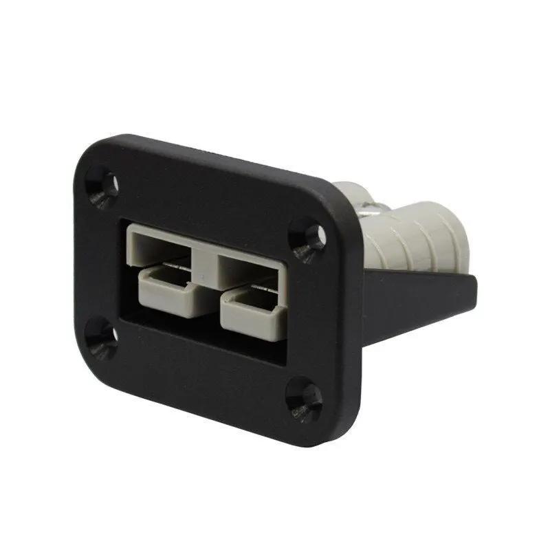 Flush Mount 50 Amp Anderson Plug Mounting Bracket Panel Cover for Caravan by salelink.co.nz