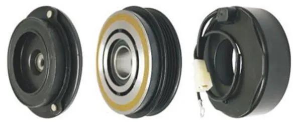 AC Compressor Clutch kit 4PK For OEM Toyota Hiace 10PA17C by JBH AUTO PARTS