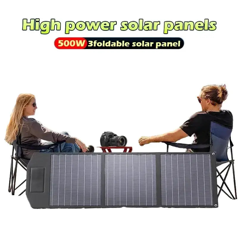 50W Foldable Solar Charger for Camping by Habicare
