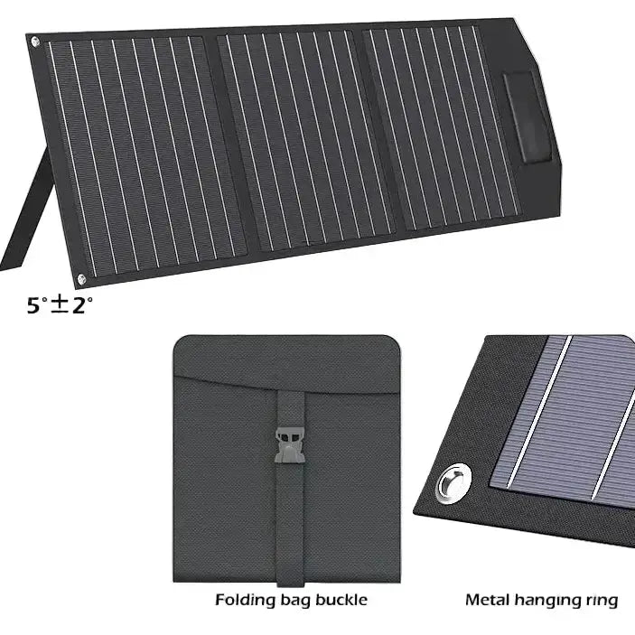 50W Foldable Solar Charger for Camping by Habicare