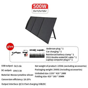 50W Foldable Solar Charger for Camping by Habicare