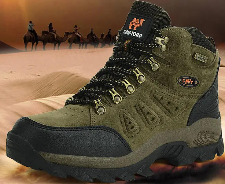 Unisex High-Top Outdoor Hiking Shoes - Waterproof Trail Boots for Men and Women | All-Terrain by Mead's Supply & Equipment Outfitters limited