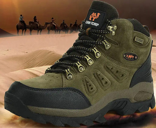 Unisex High-Top Outdoor Hiking Shoes - Waterproof Trail Boots for Men and Women | All-Terrain by Mead's Supply & Equipment Outfitters limited