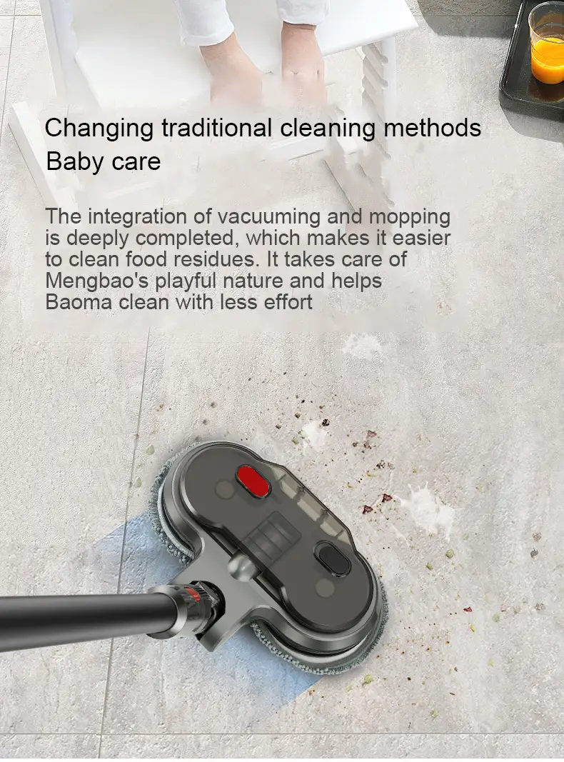 Electric Motorised Mop for Dyson V7 V8 V10 V11 V15 Cordless Vacuum Cleaners by salelink.co.nz