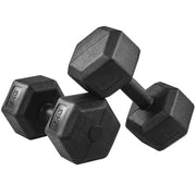 2x6kg Hexagon Dumbbells Set by Yaheetech