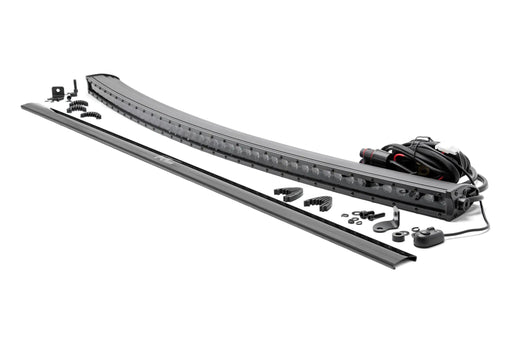 50 Inch Black Series LED Light Bar Curved Single Row by Magwarehouse.com