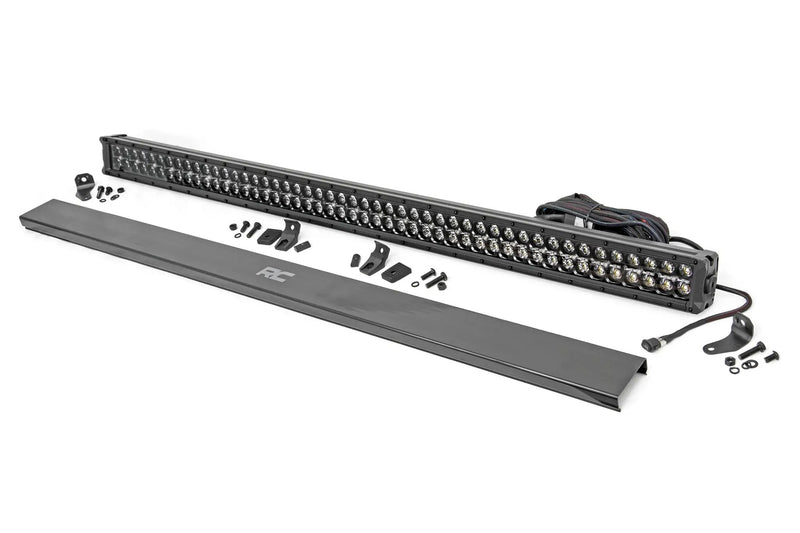 50 Inch Black Series LED Light Bar Dual Row Cool White DRL by Magwarehouse.com