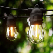 SportZone.co.nz Occasions > Christmas > Outdoor Decorations & Lights 50m Festoon Lights Christmas Fairy String Lights Outdoor Party Garden Decor 50m Festoon Lights Christmas Fairy String Lights Outdoor Party Garden Decor