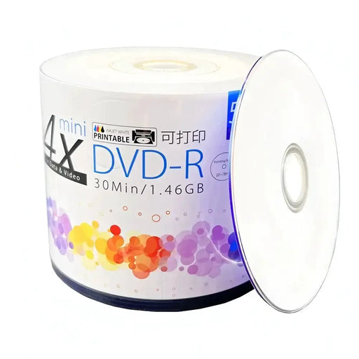 Habicare 8cm Mini DVD-R 1.46GB Blank Recordable Discs (50PCS) 8cm Mini DVD-R 1.46GB Blank Recordable Discs (50PCS)