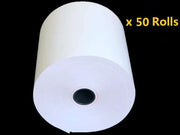 (50 Rolls) 80mm x 80mm Thermal Paper Receipt Rolls 65m/roll by dealonline.co.nz