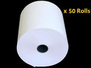 dealonline.co.nz dealonlinenz (50 Rolls) 80mm x 80mm Thermal Paper Receipt Rolls 65m/roll 80mm x 80mm Thermal Receipt Paper 65m Rolls