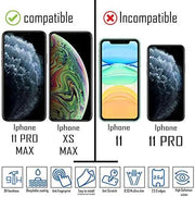 2pcs iPhone XS MAX, iPhone 11 PRO MAX Tempered Glass Screen Protector by salelink.co.nz