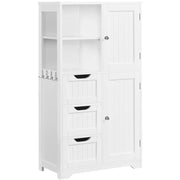 Freestanding Floor Cabinet Bathroom Storage by Yaheetech