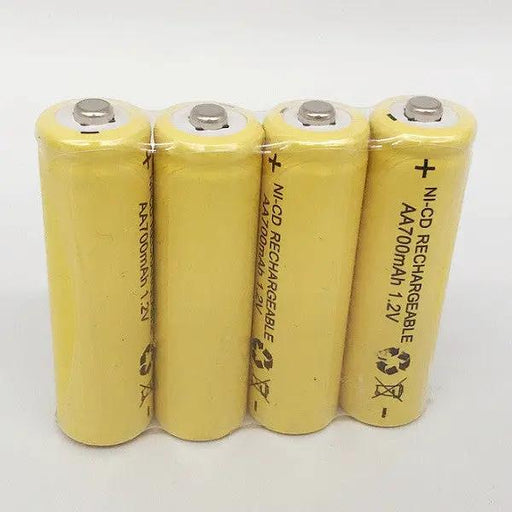4Pcs 1.2V AA Rechargeable Battery 700mAh Rechargeable Ni-Cd Batteries by dealonline.co.nz
