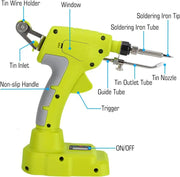 Soldering Welding Welder Iron for Ryobi 18V Battery by salelink.co.nz