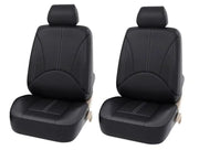 PU Leather Car Seat Cover Protector for 2 Front Seats Set by dealonline.co.nz