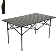 120 cm Portable Folding Camping Table – Roll-Up Outdoor Cooking & Picnic Table ZF1409 by ECOTREK