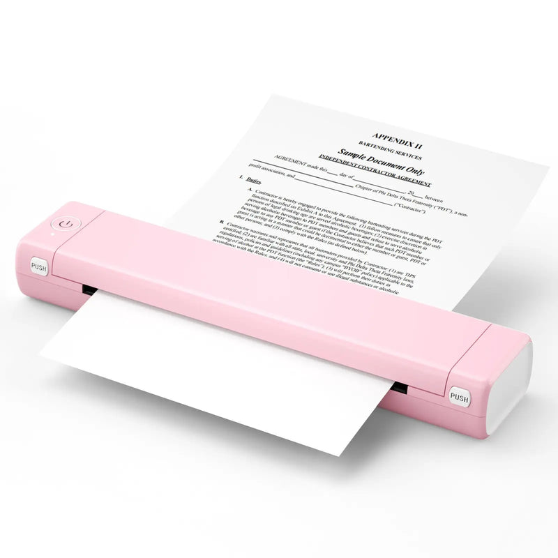 Action Outdoors Limited Portable A4 Bluetooth Thermal Printer Portable A4 Bluetooth Thermal Printer