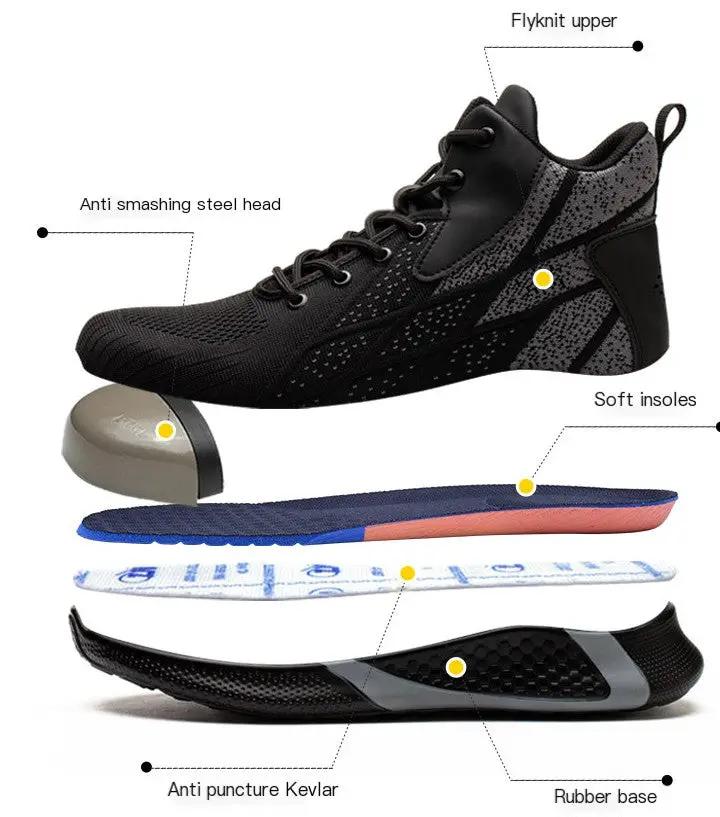 Steel Toe Safety Work Boots - Men's Winter Protective Footwear by Mead's Supply & Equipment Outfitters limited