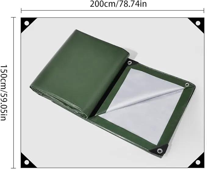 Ecotrek Waterproof Camping Tarp Ground Sheet - UV Protection Reinforced Eyelet Cover ZX7012 by ECOTREK
