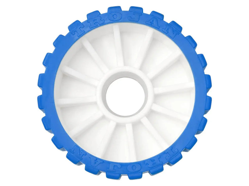 Trojan Blue Ribbed Wobble Roller by Trojan