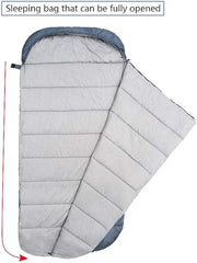 Large Rectangular Sleeping Bag – 230 x 100 cm, Ideal for Camping, Hiking, Picnic & Outdoor Use LCF61636 by ECOTREK