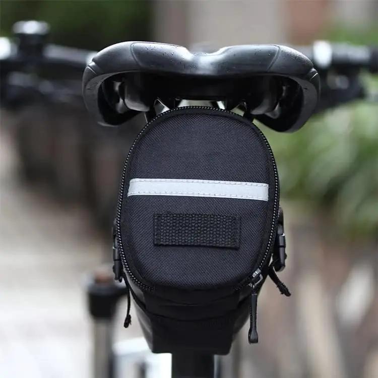 Ecotrek Bicycle Saddle Bag – Lightweight Velcro Seat Bag for MTB, Road Bike & E-Bike JS15505 by ECOTREK