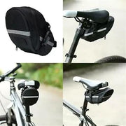 Ecotrek Bicycle Saddle Bag – Lightweight Velcro Seat Bag for MTB, Road Bike & E-Bike JS15505 by ECOTREK