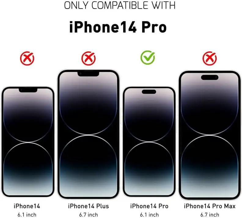iPhone 14 Pro Glass Screen Protector by salelink.co.nz