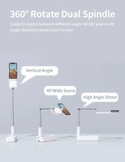 Extendable Selfie Stand 360 Rotation with Phone Holder by salelink.co.nz