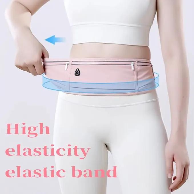 Running Belt – Waterproof, Adjustable, Elastic Strap, Sweatproof Waist RMX4609 by ECOTREK