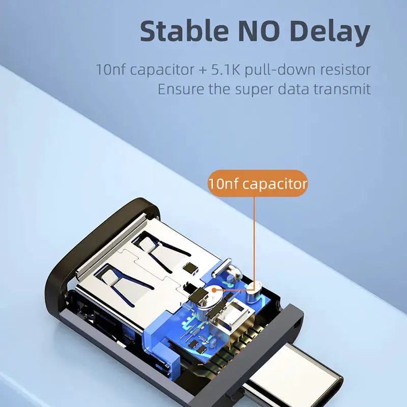USB 3.0 Type-C OTG Adapter - Multi-Device Connectivity by Mead's Supply & Equipment Outfitters limited