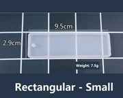 DIY Bookmark Resin Moulds Jewelry Making DIY Craft Tools - Rectangular by Resin Art NZ