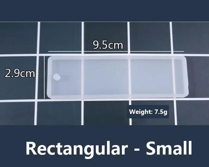 DIY Bookmark Resin Moulds Jewelry Making DIY Craft Tools - Rectangular by Resin Art NZ