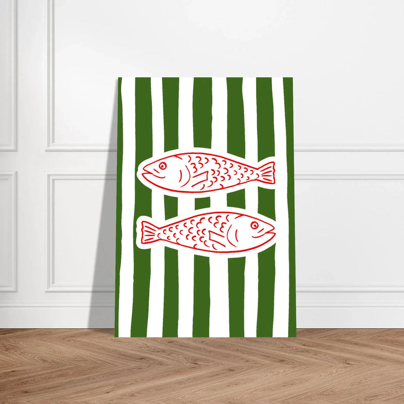 The Fishes by Blank Wall Print Shop