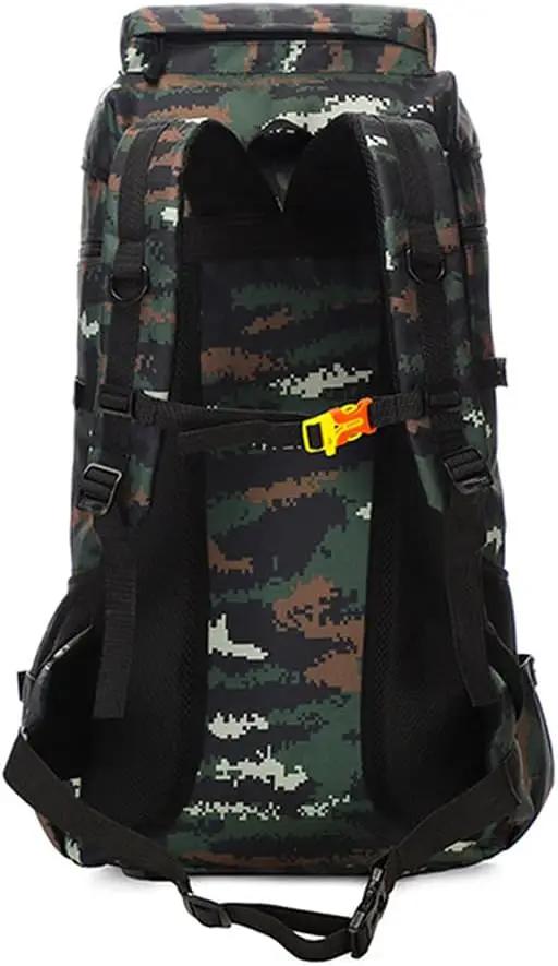 Ecotrek 70L Military Backpack – Tactical Camping, Hiking & Travel Rucksack BDHS5176 by ECOTREK