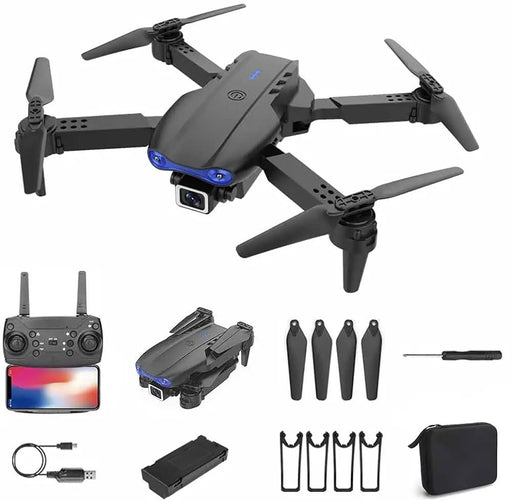 E99 Pro Drone Dual Camera WiFi FPV Foldable RC Quadcopter Altitude Hold by dealonline.co.nz