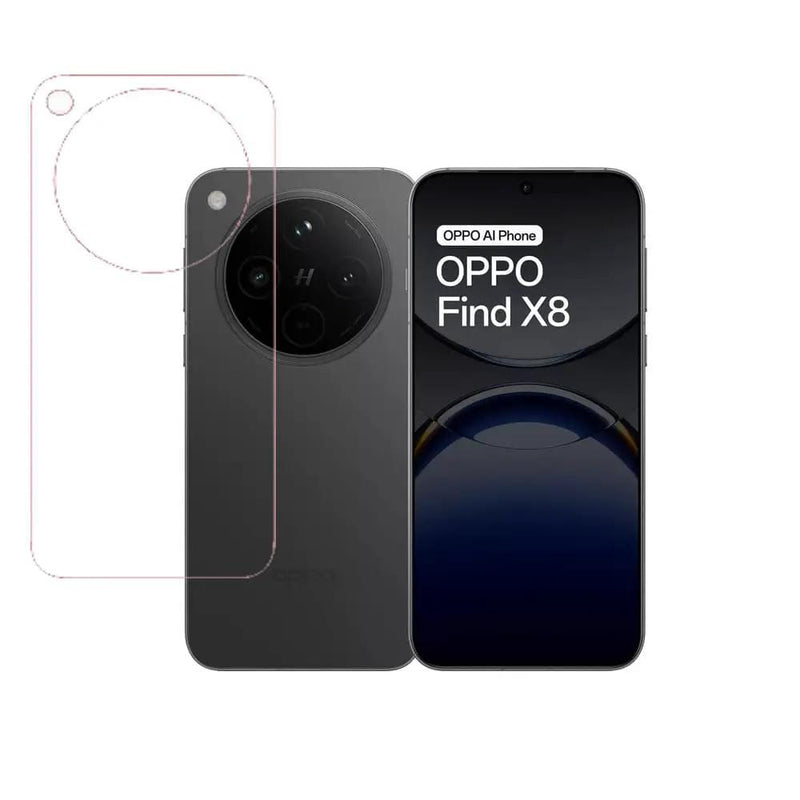9eight5 Mobile Phone Accessories Back Hydrogel Protector for Oppo Find X8 Back Hydrogel Protector for Oppo Find X8