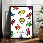 Keith Haring Dance by Blank Wall Print Shop