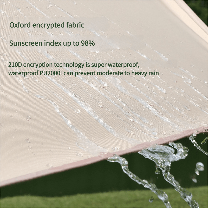SportZone.co.nz Outdoor Recreation > Camping > Tents 520*420 cm Hexagon Camping Tent Tarp - Waterproof, UV Protection, Sunshade Canopy Shelter for Camping, Hiking, Picnic 520*420 cm Hexagon Camping Tent Tarp - Waterproof, UV Protection, Sunshade Canopy Shelter for Camping, Hiking, Picnic