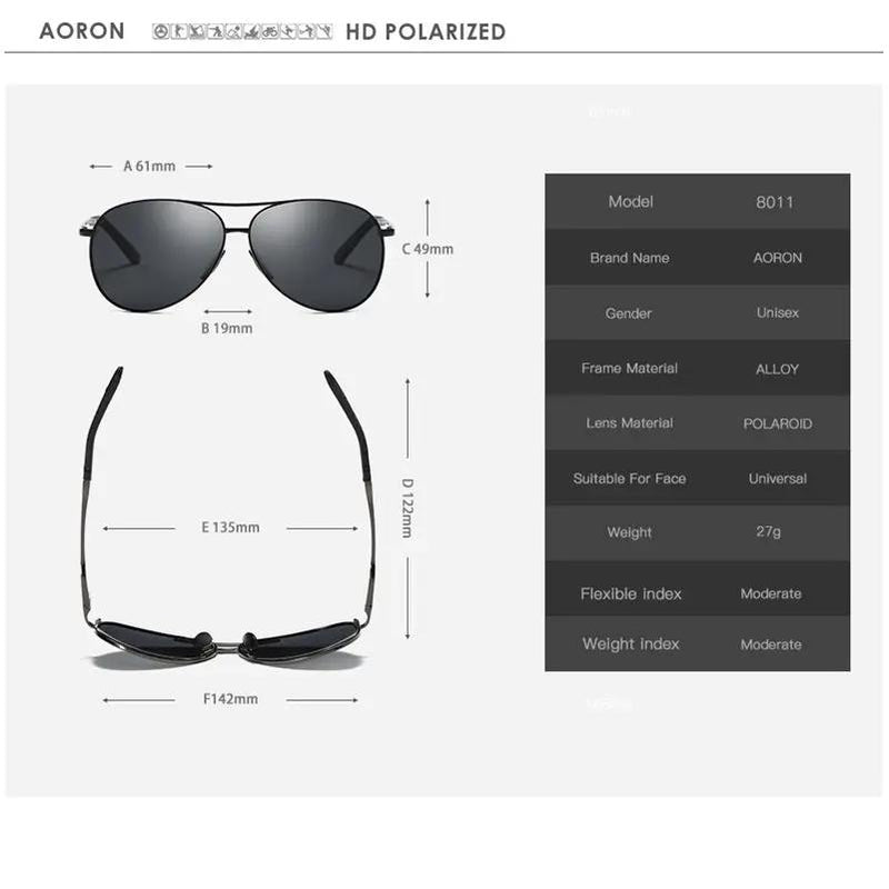 HD Polarized lens Lens Sunglasses Anti-Blue Ray Hydrophobic with Case 4 colours by dealonline.co.nz